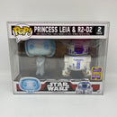 Funko Pop! Star Wars Princess Leia & R2-D2 2 Pack Vinyl Bobble-Head 2017 Summer Convention Exclusive