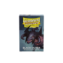 Dragon Shield - Black - Matte Outer Sleeves - Standard Size (100 pack)
