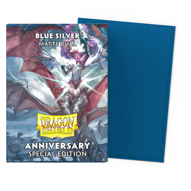 Dragon Shield - 25th Special Edition - Matte Dual Sleeves - Standard Size (100 pack)