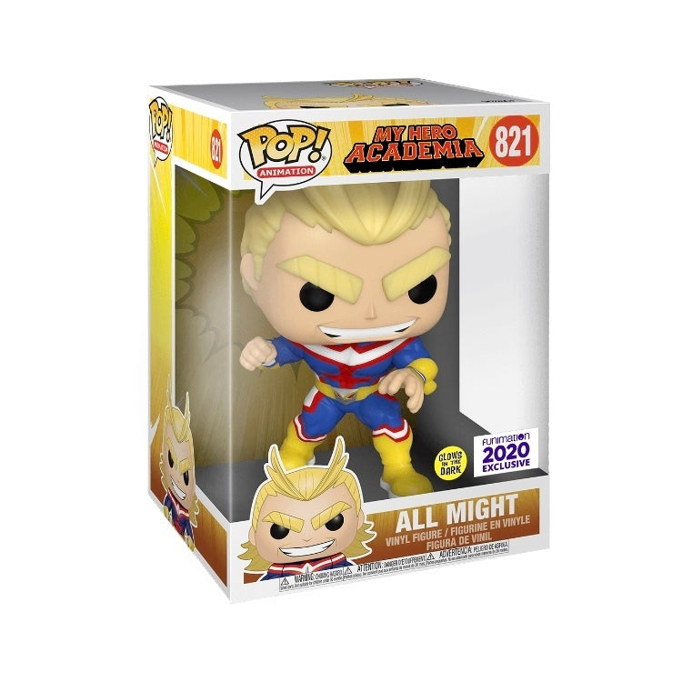 All Might (10-Inch Pop) Glow in the Dark Funimation 2021 Exclusive