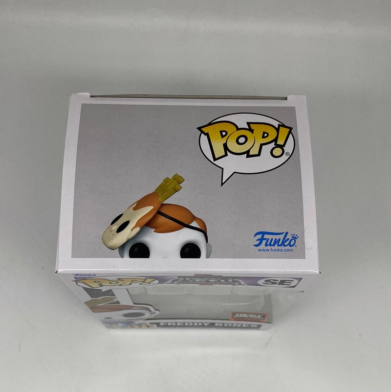 NYCC 2023 HEAVY METAL HALLOWEEN FUNKO POP! BOX OF FUN FREDDY BONES B&W LE 5000 Damaged