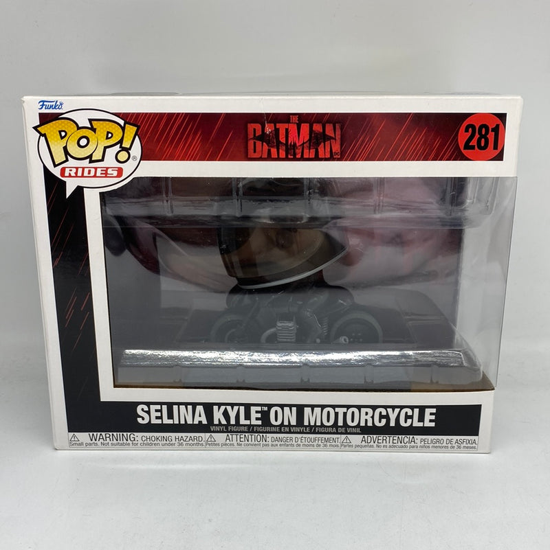 Funko Pop! Rides The Batman: Selina Kyle on Motorcycle