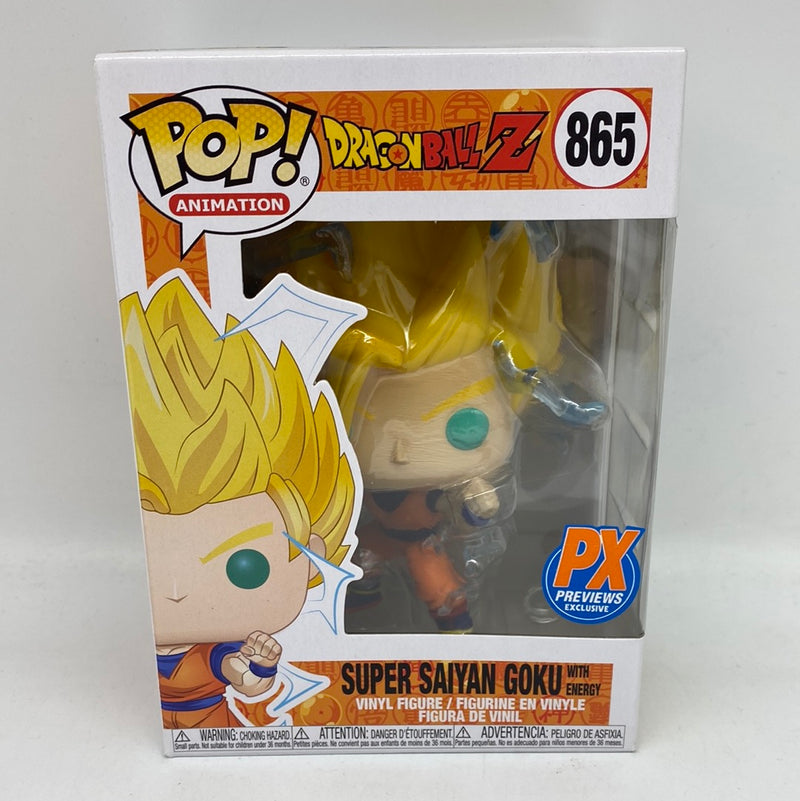Funko Pop! Dragon Ball Z: Super Saiyan Goku with Energy