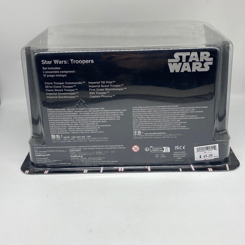 NIB Disney Parks Star Wars: Troopers Deluxe Figure Toy Play Set 10 piece