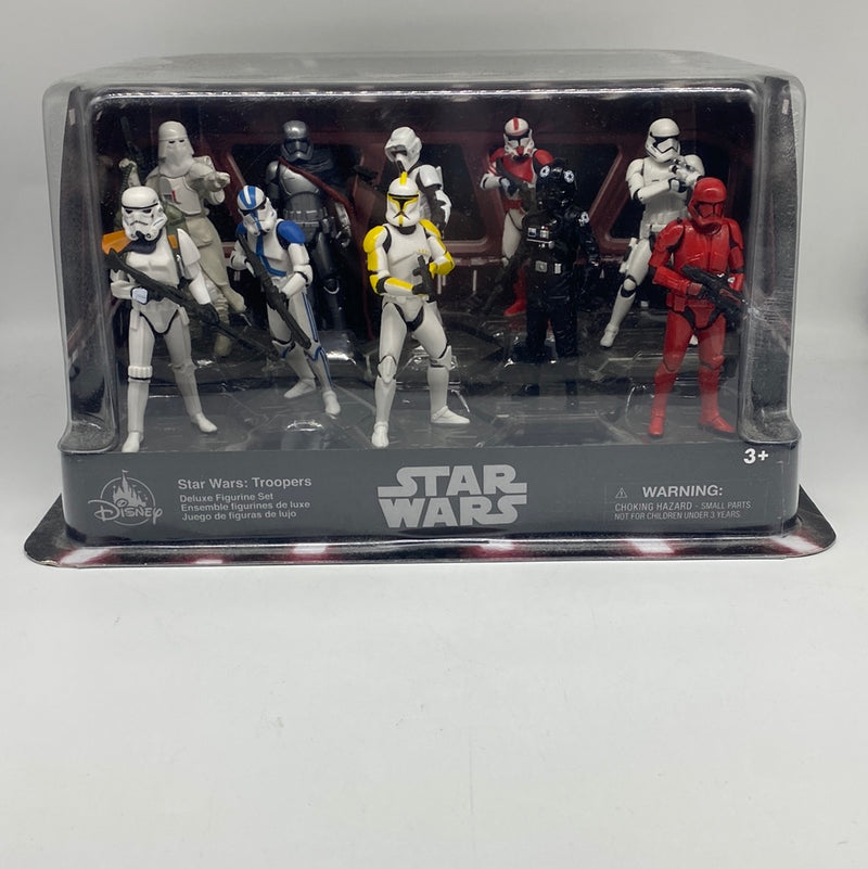 NIB Disney Parks Star Wars: Troopers Deluxe Figure Toy Play Set 10 piece