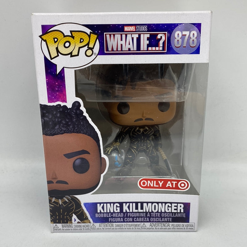 Funko Pop! Marvel Studios What If...?: King Killmonger