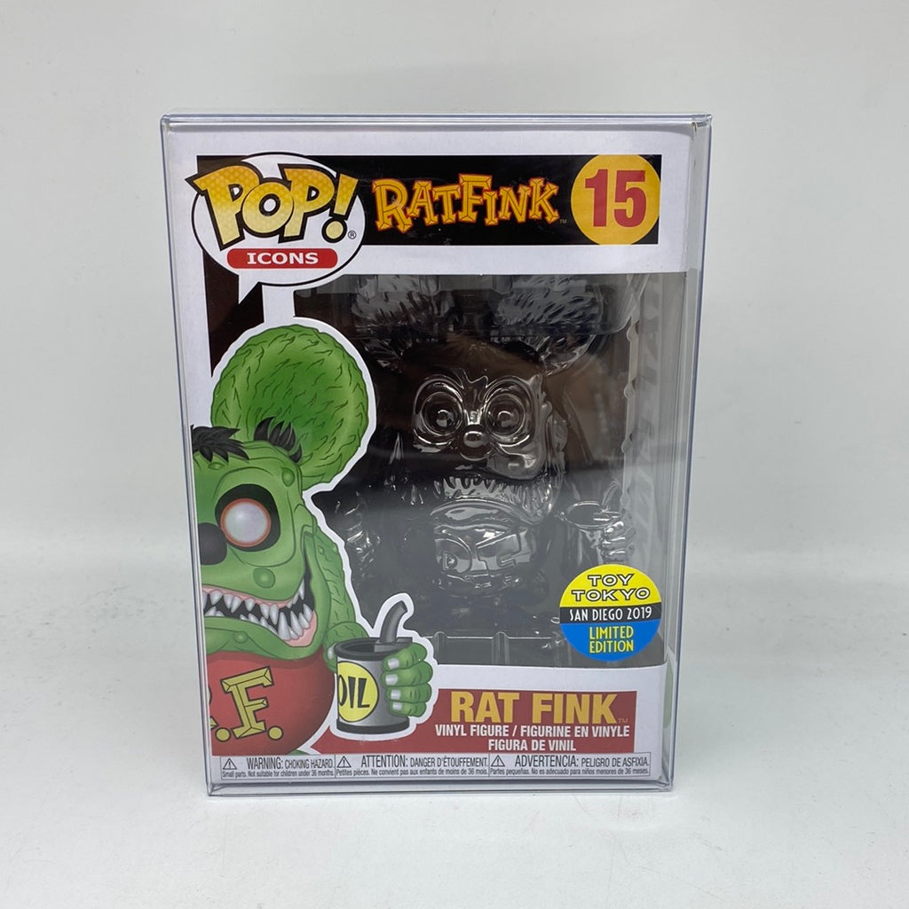 Lab Rats Funko Pop Funko Pop! Icons: Rat Fink #15 Vinyl Figure Toy Tokyo 2019 San Diego L