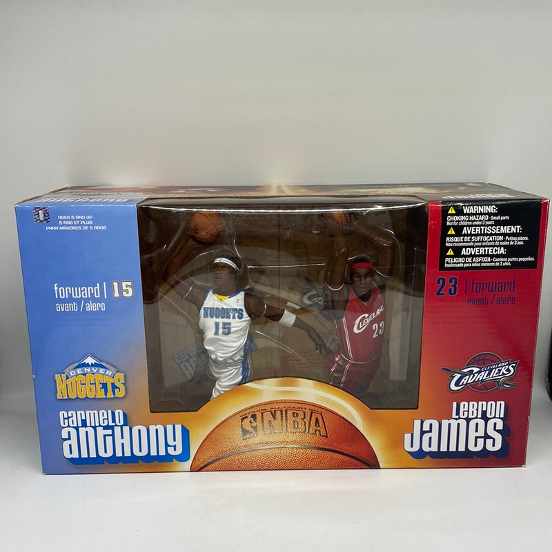 LeBron James & Carmelo Anthony NBA Figures Special Edition Deluxe Boxed Set