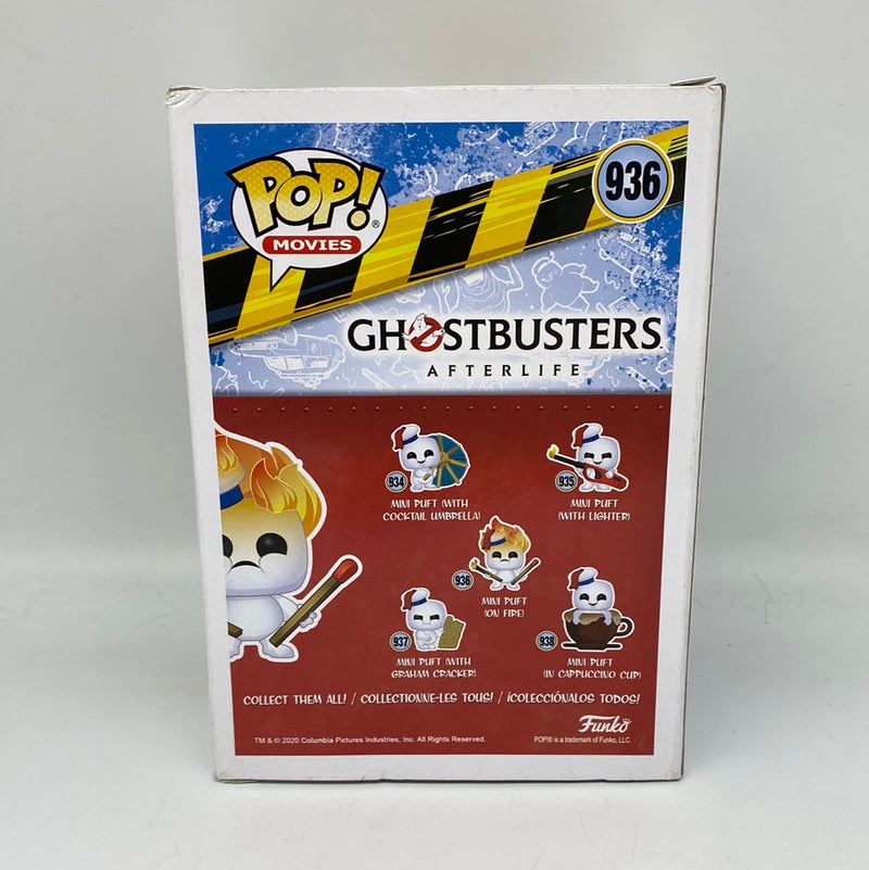 Funko Pop! Movies: ghostbusters Afterlife - Mini Puft (On Fire)