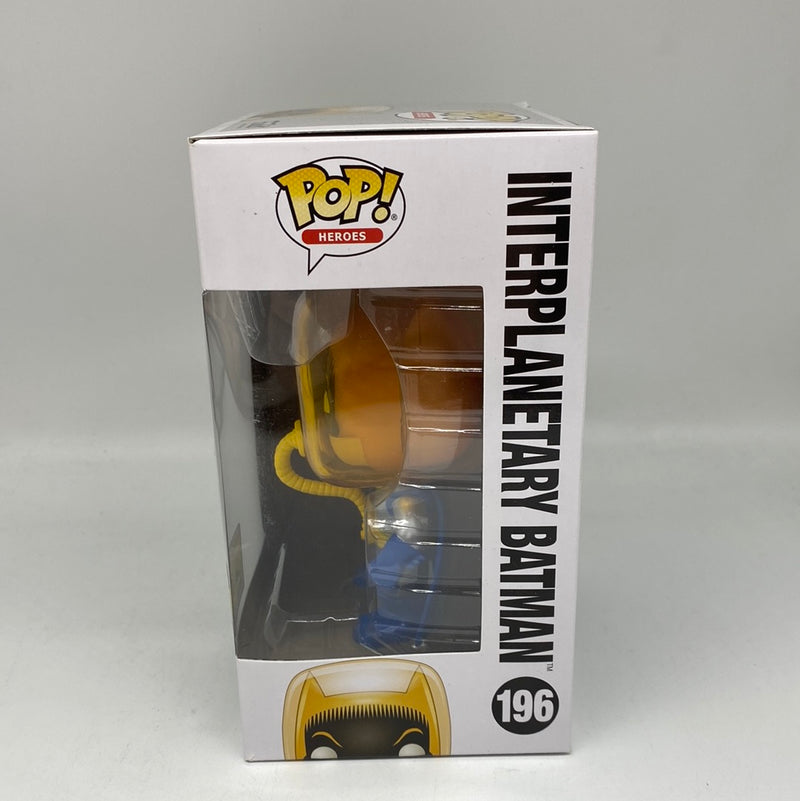 Funko POP! - DC Comics - Interplanetary Batman 196 - 2017 San Diego Comic Con Damaged