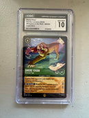 Disney Lorcana Shere Khan 88/204 Legendary – CGC 10 Gem Mint – Whispers in the Well