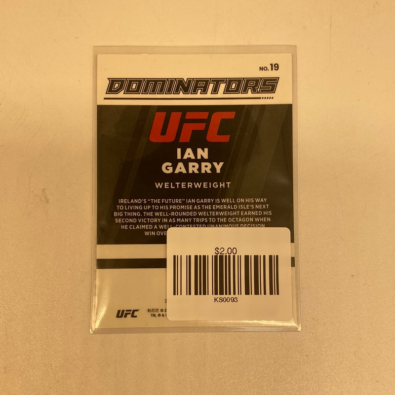 Ian Garry Rookie Card RC 2022 Donruss Optic Debut UFC DOMINATORS