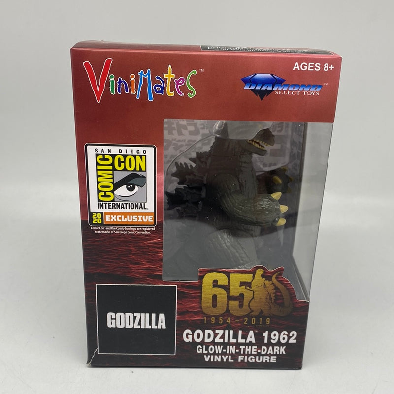 Diamond Select Toys 1962 Godzilla 2020 SDCC Glow Exclusive Vinimates Figure Damaged