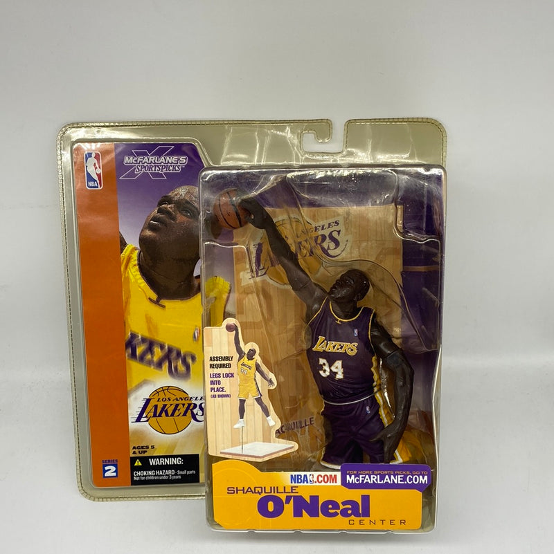 Shaquille O’Neal McFarlane NBA Series 2 Los Angeles Lakers Action Figure Variant