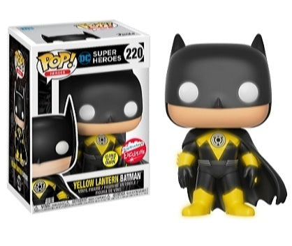 Yellow Lantern Batman (Glow in the Dark) Fugitive Toys Exclusive
