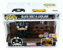 Black Bolt and Lockjaw 2 Pack GITD PX Previews SDCC