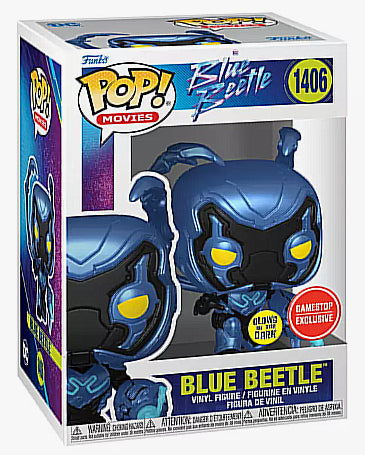Blue Beetle GITD GameStop Exclusive