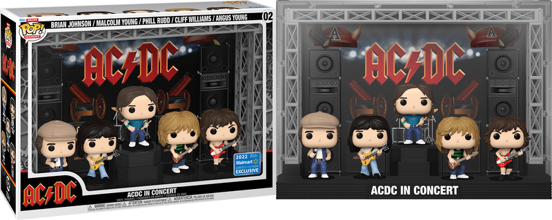 Brian Johnson / Malcolm Young / Phil Rudd / Cliff Williams / Angus Young ACDC in Concert Walmart Exclusive