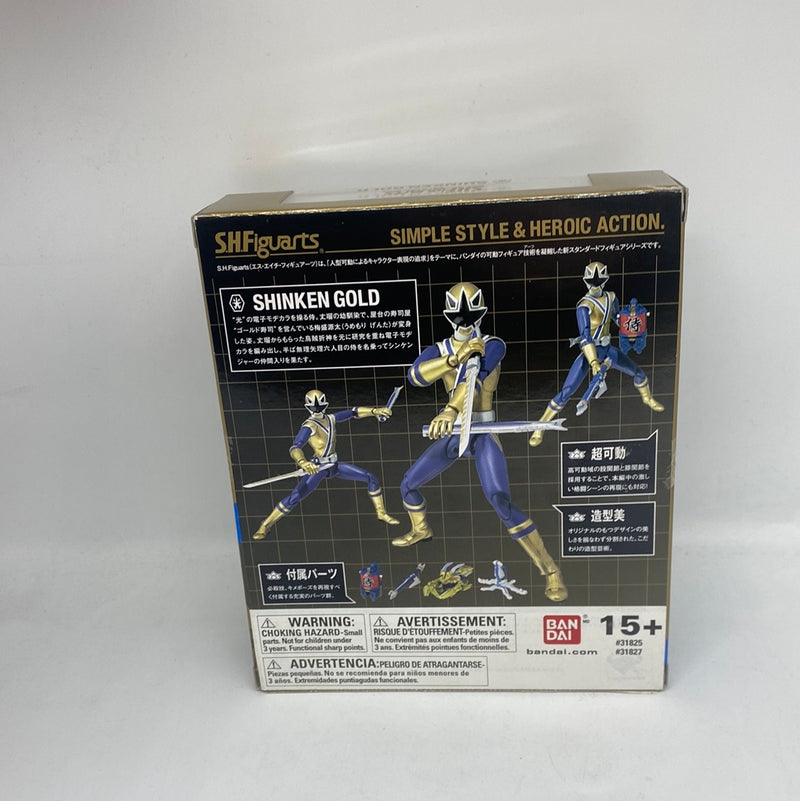 Power Rangers Samurai S.H.Figuarts Figure Shinken Gold Shinkenger