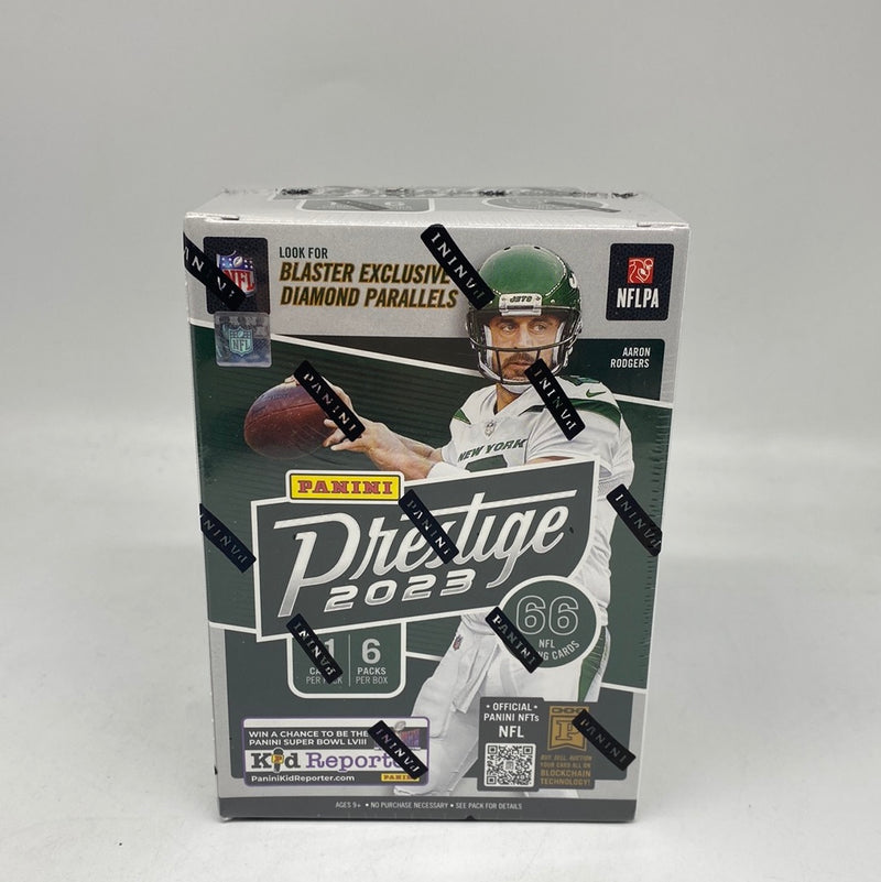 Panini 2023 Prestige NFL Football Blaster Box, 66 Cards, Factory Sealed Box