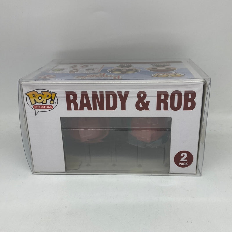 Funko Pop! Peppermint Lane: Randy & Rob 2Pack Vinyl Figures DAMAGED