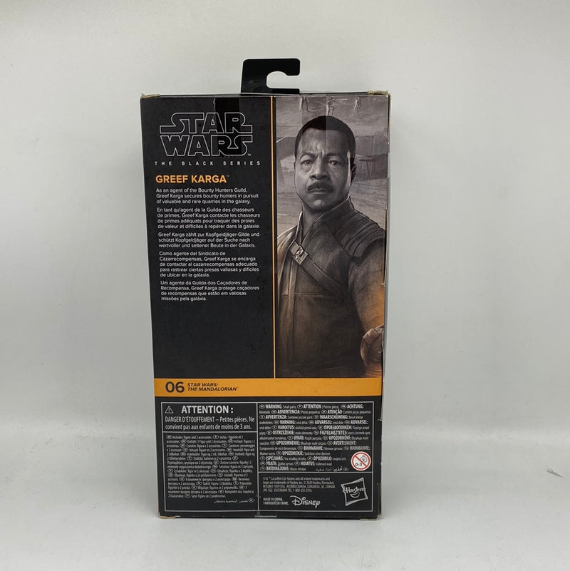 Hasbro Star Wars The Black Series 6" GREEF KARGA The Mandalorian