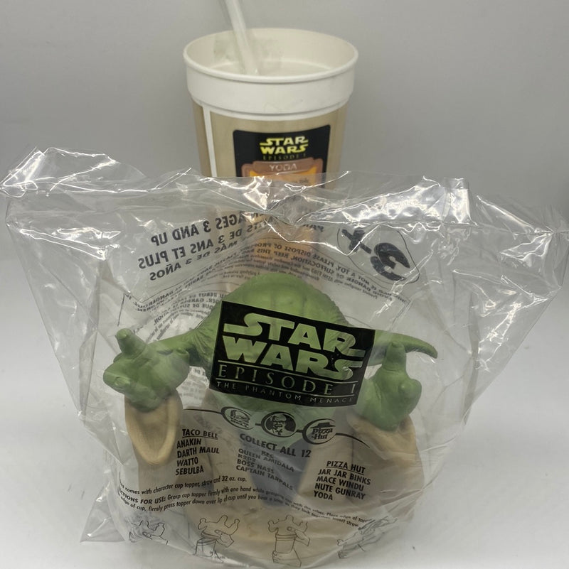 STAR WARS: KFC Episode 1 ANAKIN CUP TOPPER with CUP