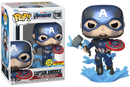 Captain America with Electrified Mjolnir (Metallic | Glow in the Dark) Volcano X Exclusive