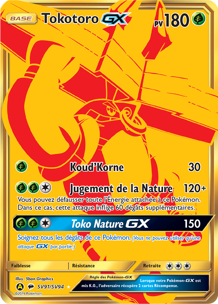 Tapu Bulu GX Gold (French)