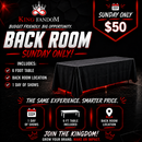 Sunday Vendor Space (1-Day) – 6' Table Included