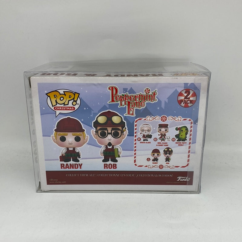 Funko Pop! Peppermint Lane: Randy & Rob 2Pack Vinyl Figures DAMAGED