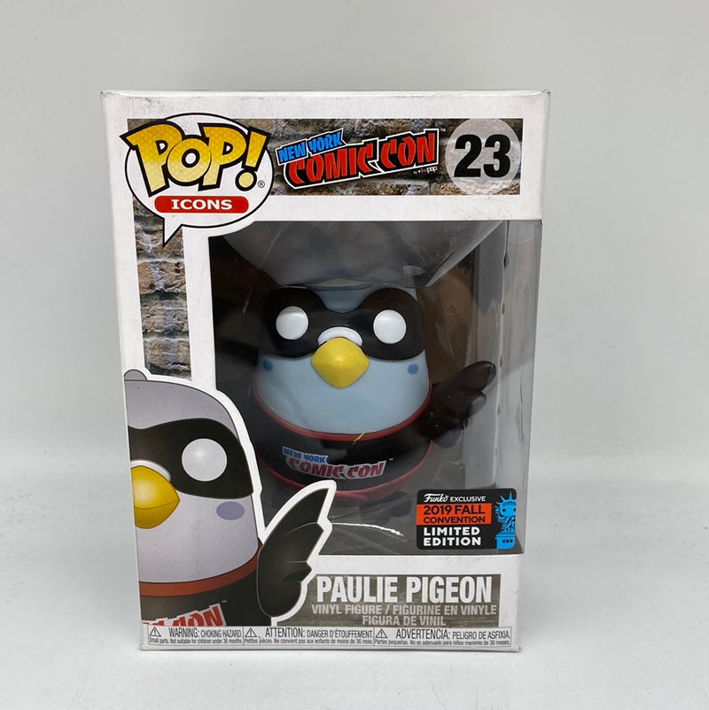 Funko Pop! Icons: New York Comic Con - Paulie Pigeon Black Shirt