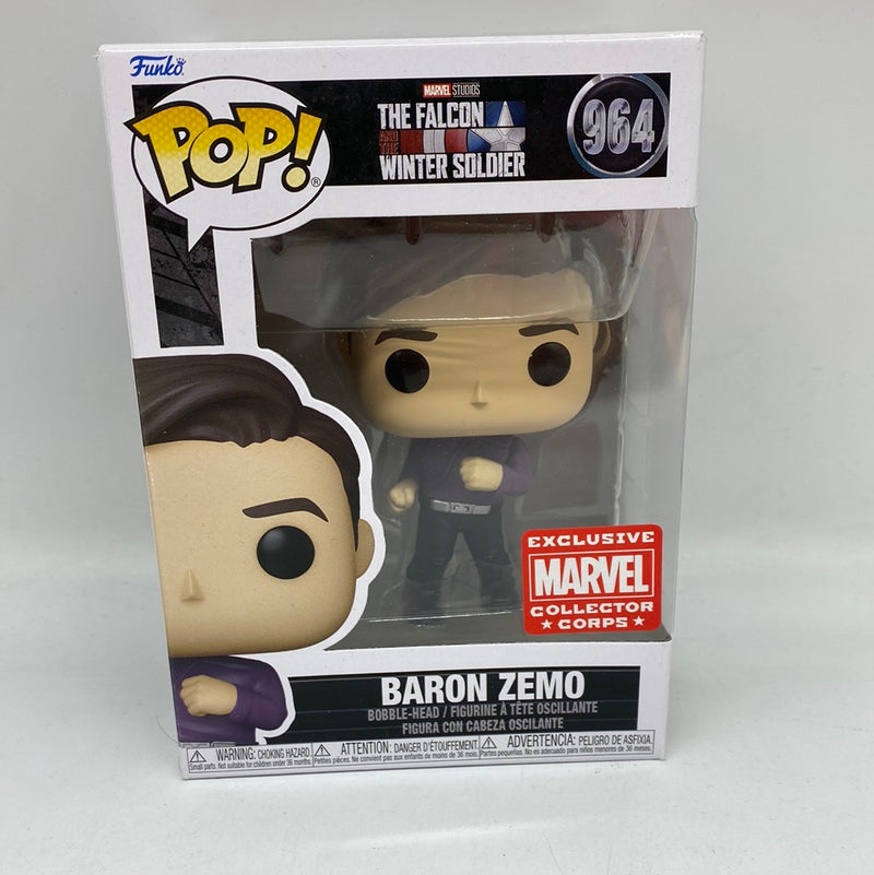 Funko Pop! Marvel Studios The Falcon and the Winter Soldier: Baron Zemo