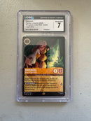 Disney Lorcana Rapunzel – Ready for Adventure 3/204 Legendary – CGC 7 Near Mint