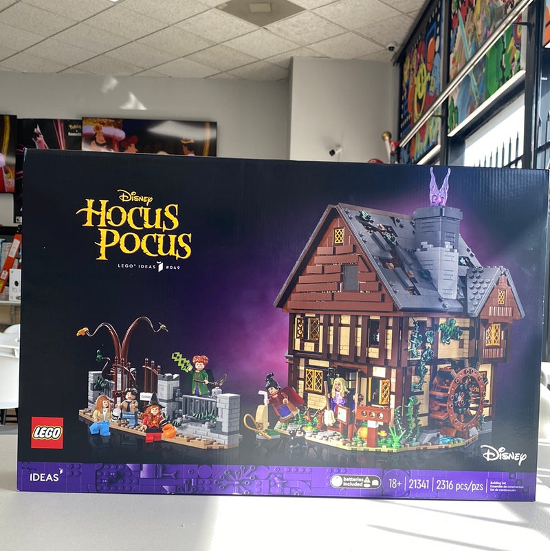 Lego 21341 Disney HOCUS POCUS The Sanderson Sisters Cottage Limited Release