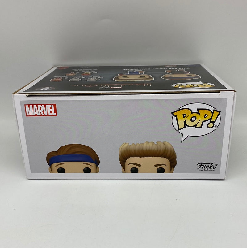 Funko Pop! Marvel Studios: Wanda Vision Billy and Tommy (Halloween) 2 Pack Vinyl Bobble-Heads 2021 Spring Convention Limited Edition Exclusive
