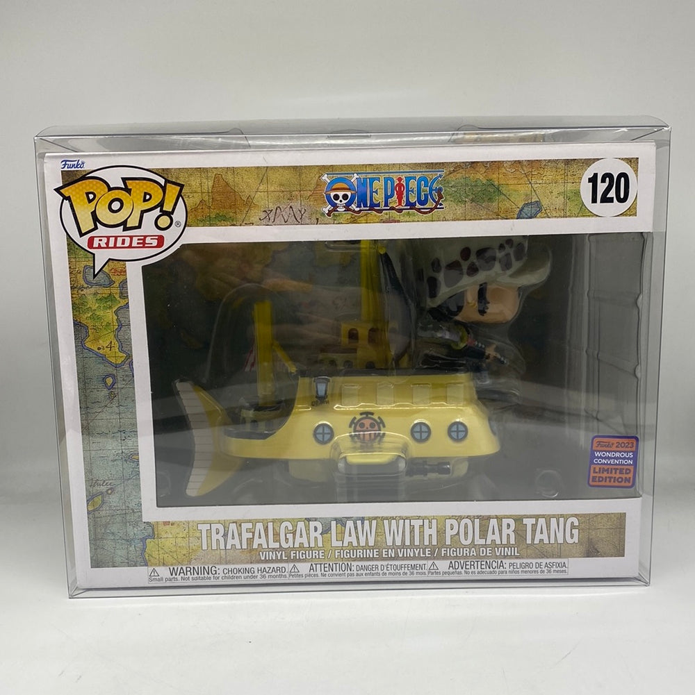 Funko Trafalgar Law with outlet Polar Tang 120 *CREASE*