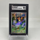 Pokemon Charmander Obsidian Flames ETB Full Art Promo SVP EN 044 SGC 9 MT