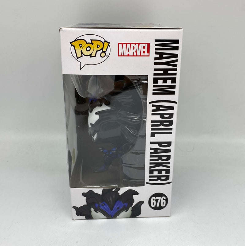 Funko Pop! Marvel Venom Mayhem (April Parker) Glows in the Dark Pop in a  box exclusive