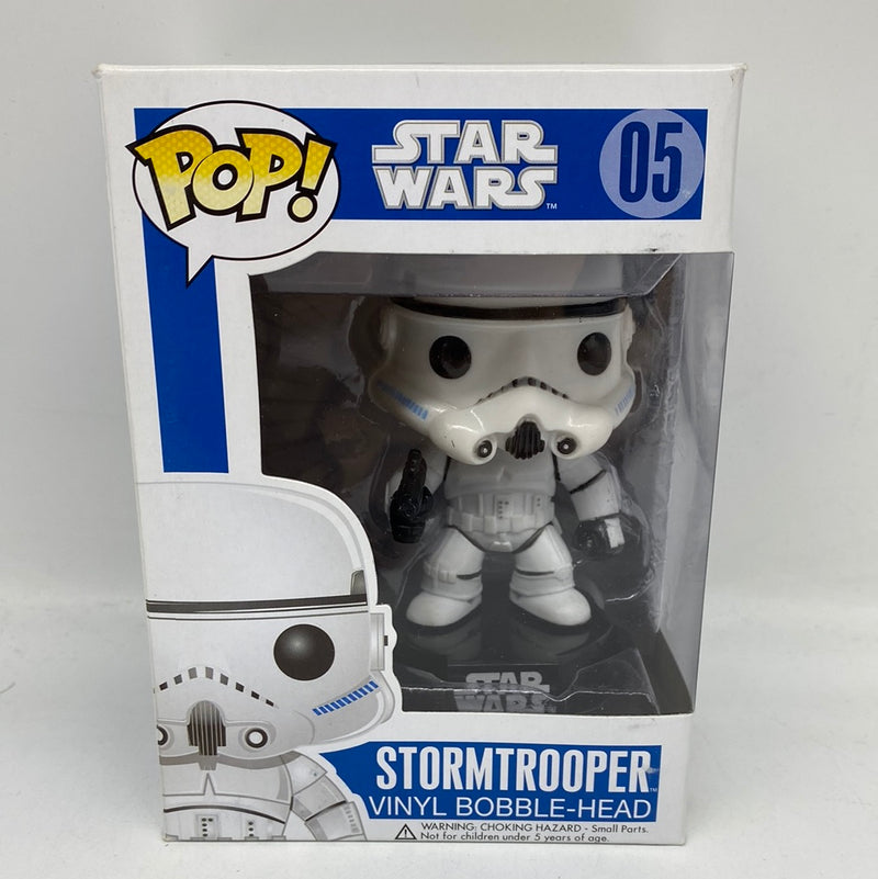 Funko Pop! Star Wars: Stormtrooper (Blue Box) (Large Font) (1st Release)