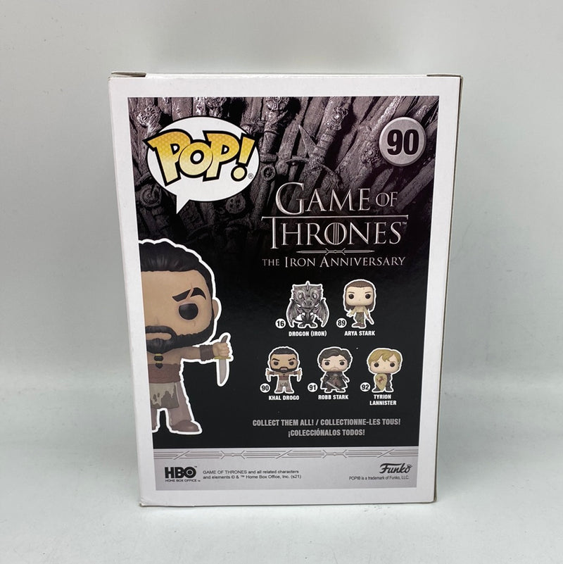 Pop! TV: Game of Thrones: Iron Anniversary Khal Drogo (With