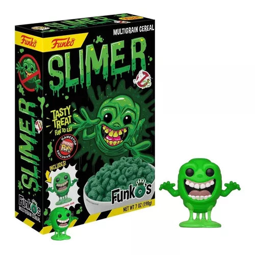 Slimer FunkO's Cereal w/Pocket Pop - GameStop Exclusive