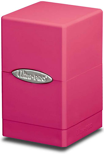 Ultra Pro: Deck Box Satin Tower: Bright Pink