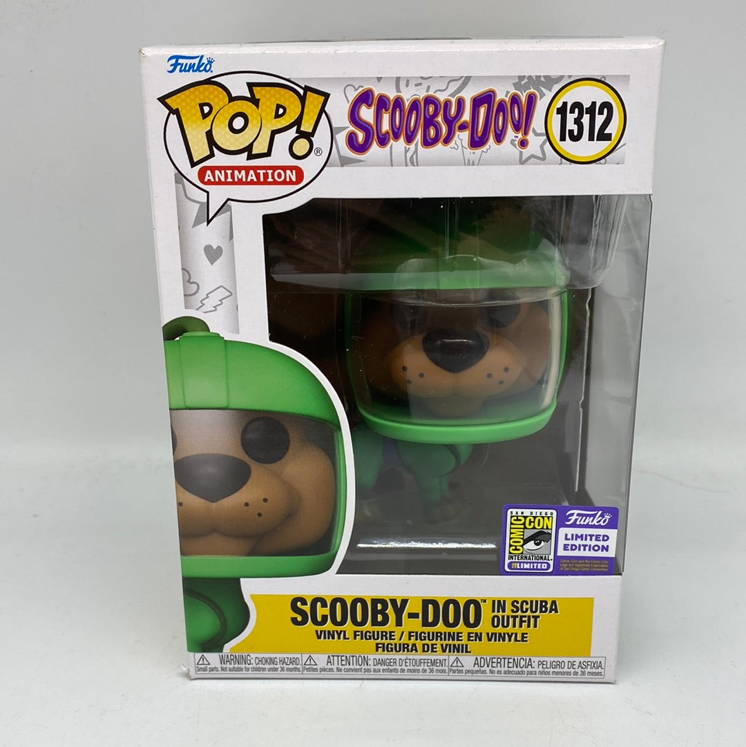 Funko Pop! Animation: Scooby-Doo! - Scooby-Doo in Scuba Outfit #1312 V