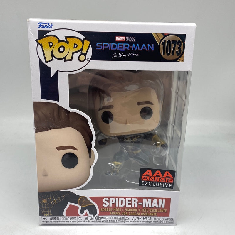 Funko Pop! Marvel Spider-Man No Way Home Black & Gold Suit AAA Exclusive