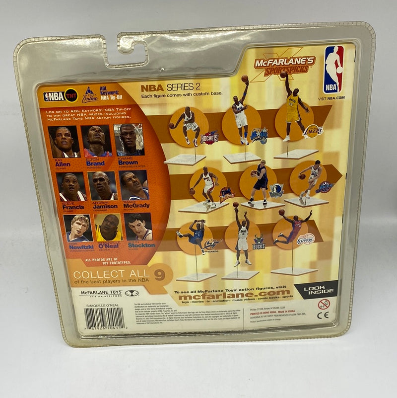 Shaquille O’Neal McFarlane NBA Series 2 Los Angeles Lakers Action Figure Variant