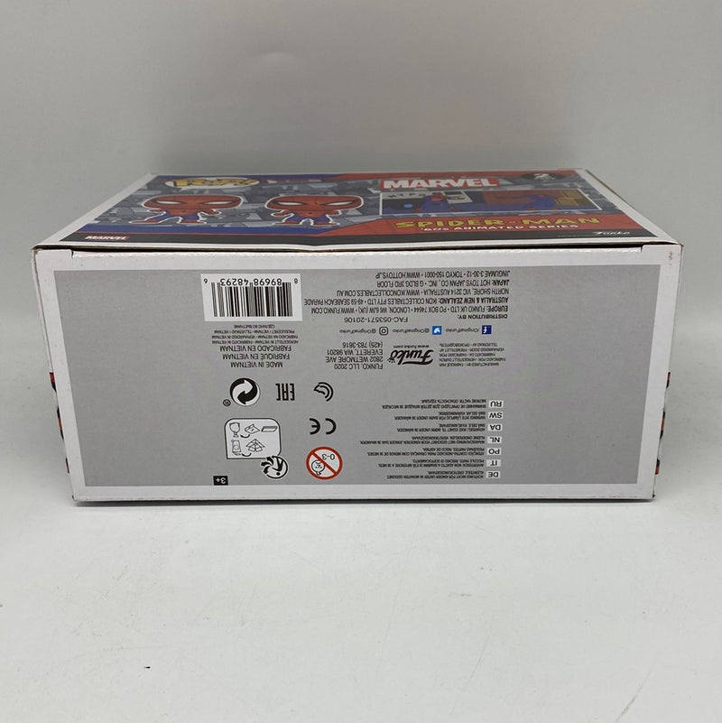 Funko Pop! Marvel: Spider-Man vs. Spider-Man 2 Pack Vinyl Bobble-Heads Special Edition DAMAGED
