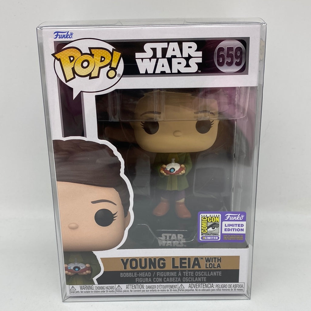 Star Wars: Obi-Wan - Young Leia with Lola #659 - Exclusive Funko