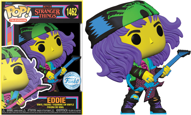 Stranger Things Finale Eddie (With Guitar | Blacklight)