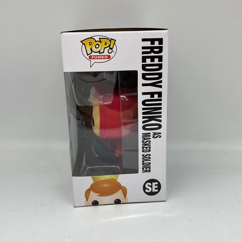 Funko Pop! Funko: Freddy Funko as Masked Soldier SE Vinyl Figure Funko Fundays Backlight Battle 4000 PCS Limited Edition DAMAGED